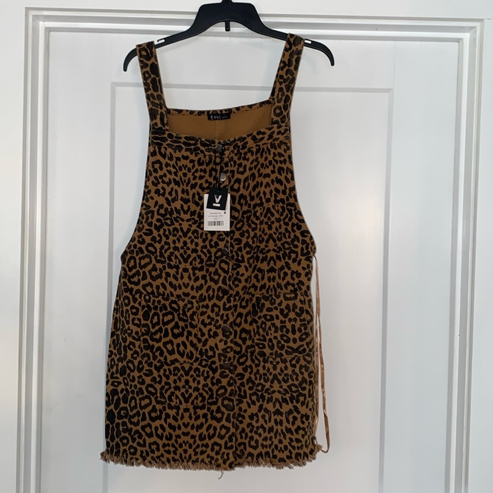 Very J Overall Dress